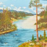 1044 7222 OIL PAINTING